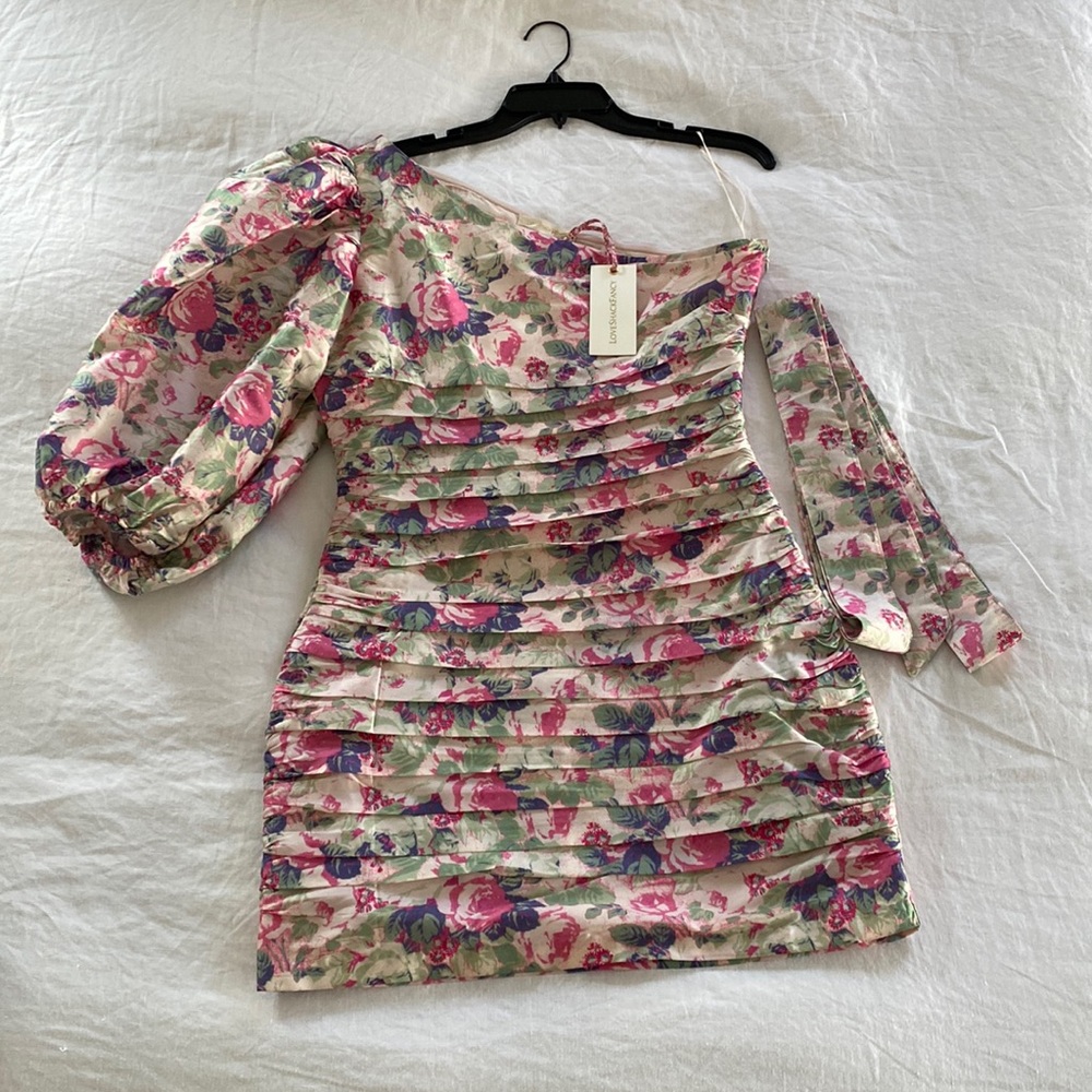 LOVESHACKFANCY Altie Mini Dress veiled kiss *** so so so cute ❤️